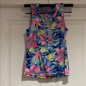 Lilly Pulitzer cotton tank. Beautiful colors!